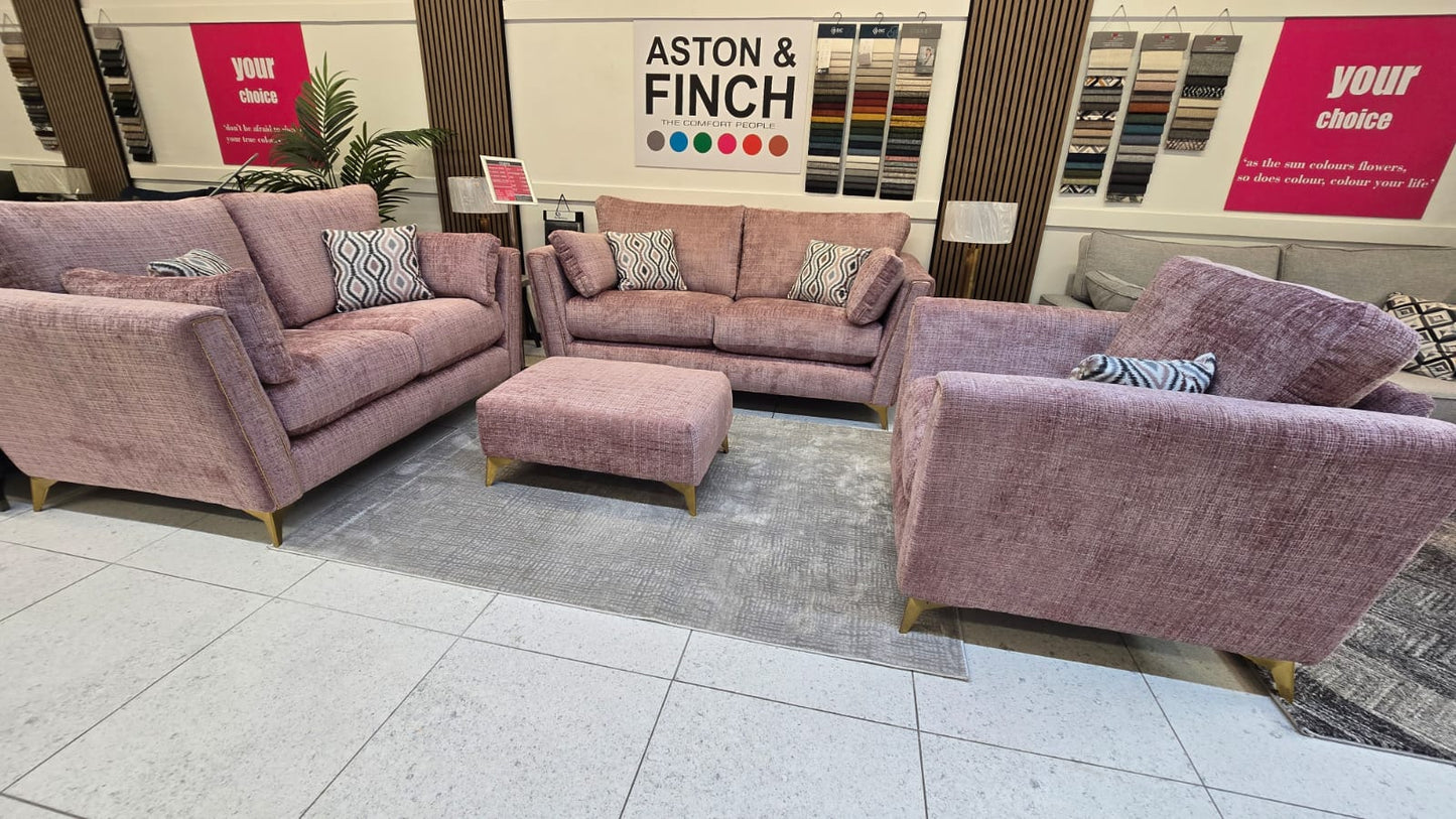 Cairo Fabric 3+2 Sofas