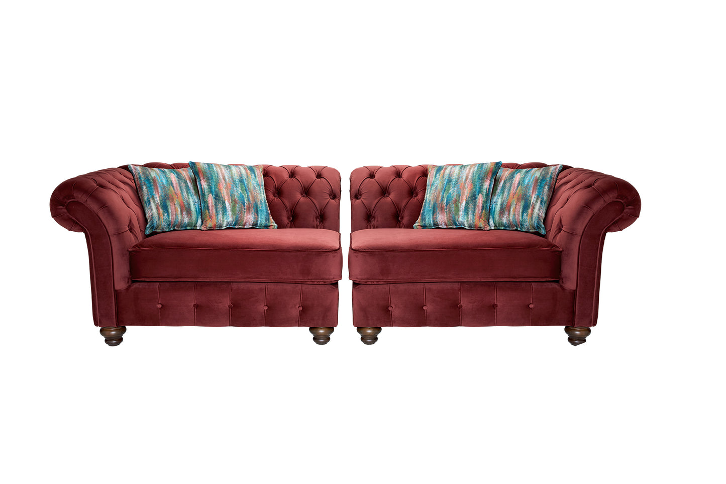 Winchester Fabric 3+1+1 Sofas