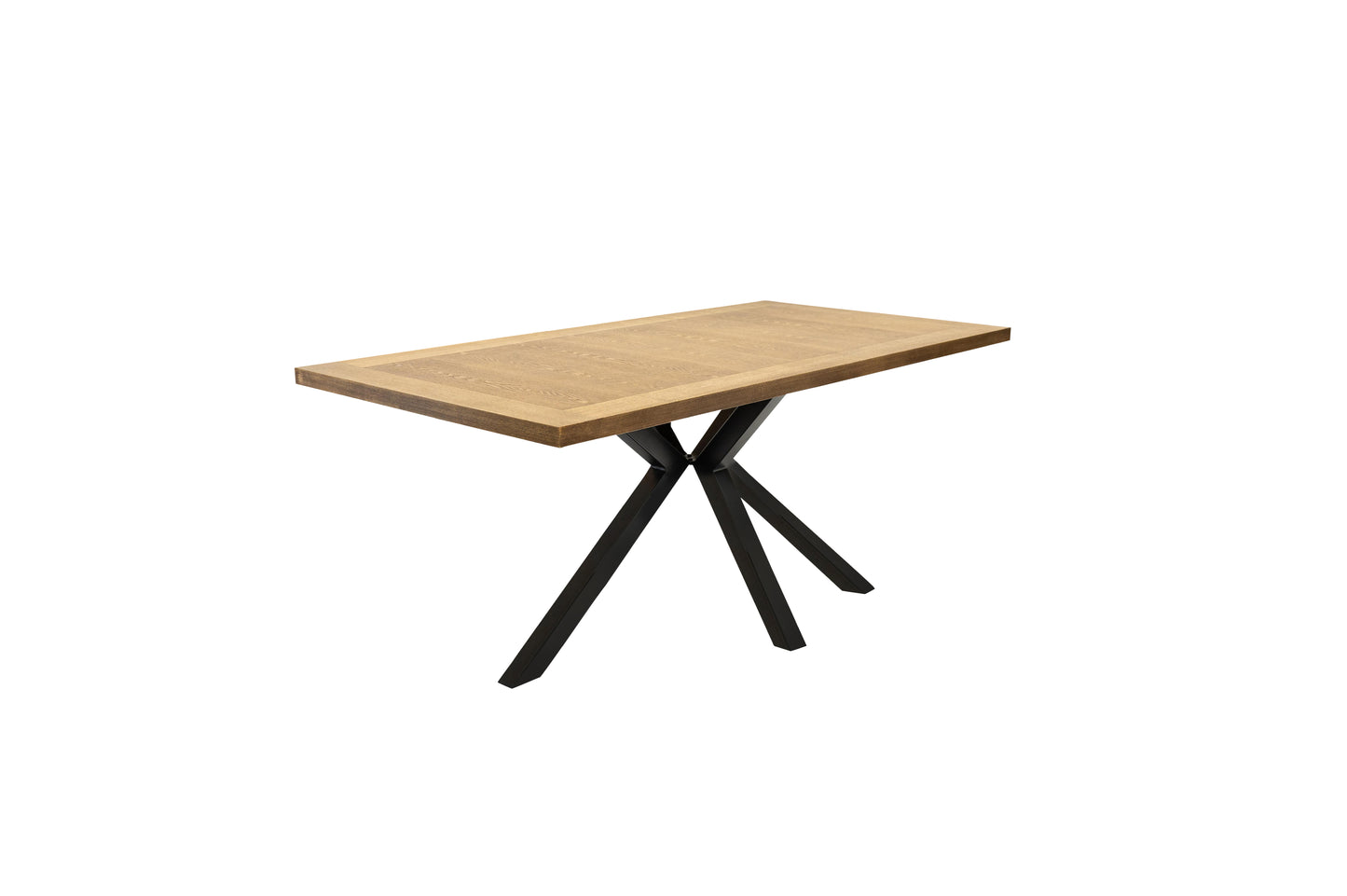 Henley 1.8m Medium Oak Veneer Dining Table