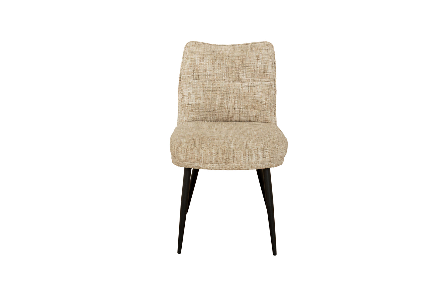 Henley Oatmeal Chenille Fabric Dining Chair