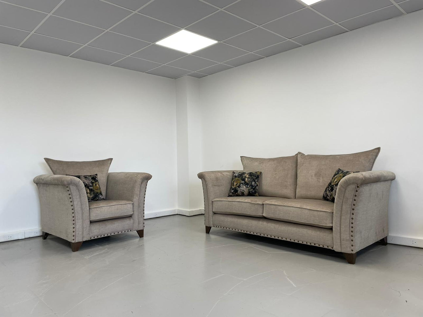 Carrington Fabric 3+2 Sofas