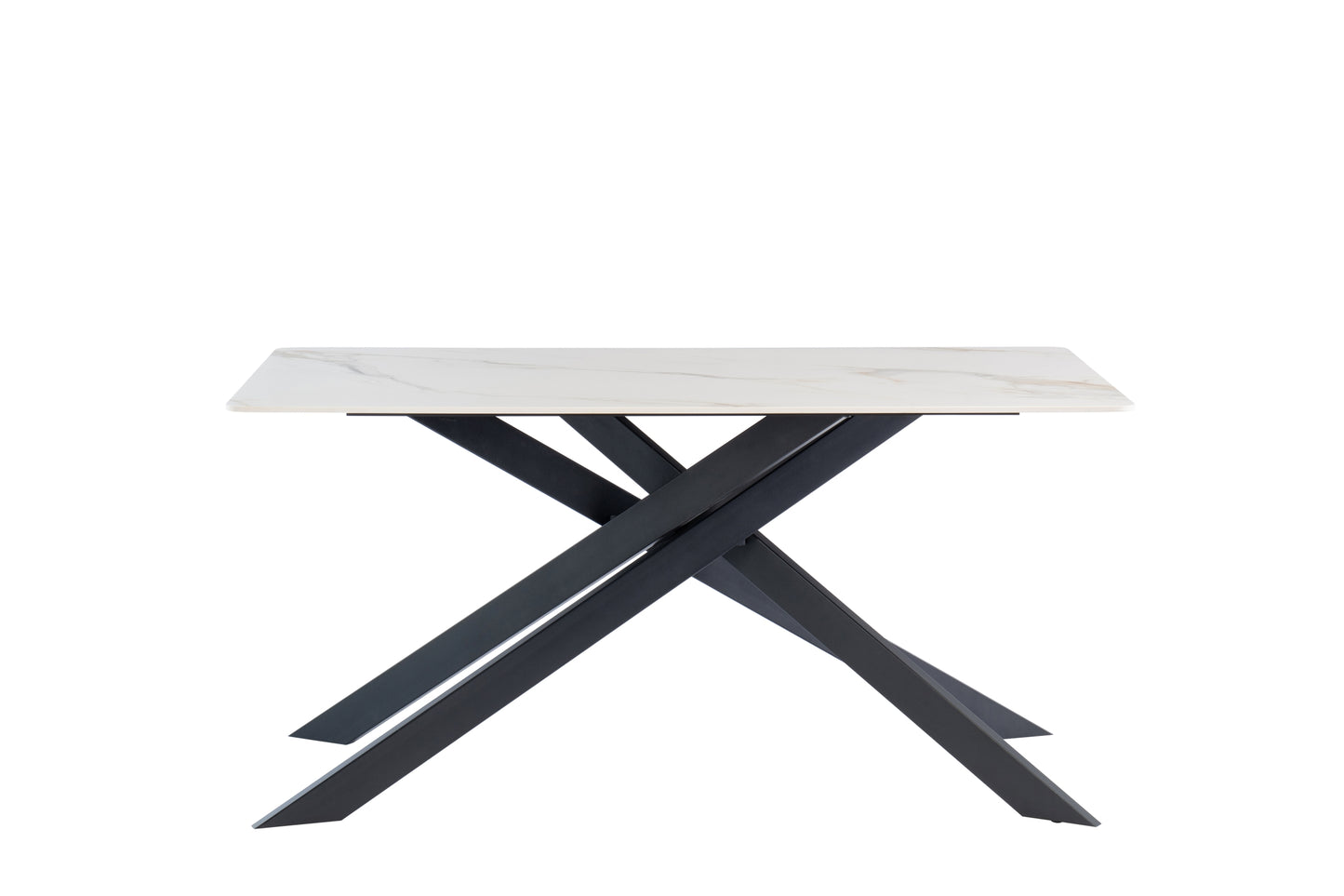 California 1.6m Kass Gold Dining Table