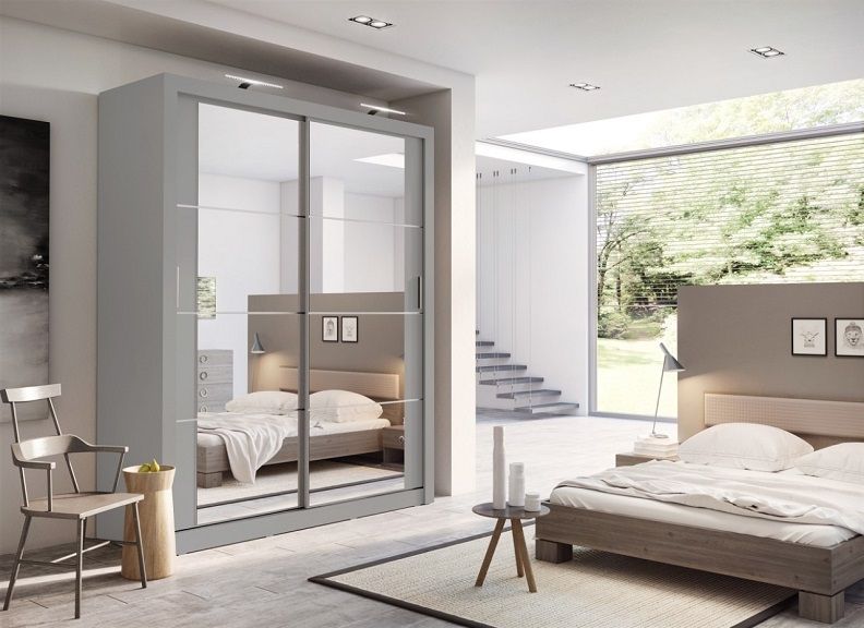 Cuba Sliding Door Wardrobe 180cm