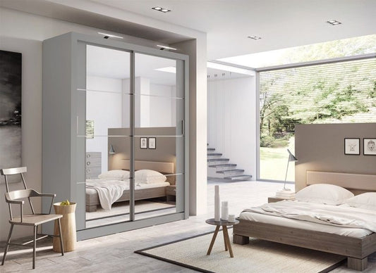 Cuba Sliding Door Wardrobe 180cm