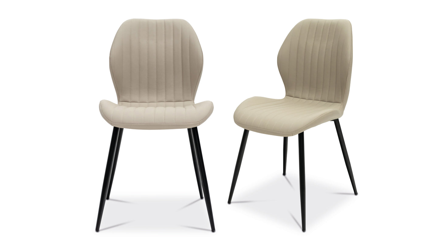 Willow 1.2m Extending (+40cm) Light Oak Round Dining Table Set + Santorini Dining Chairs