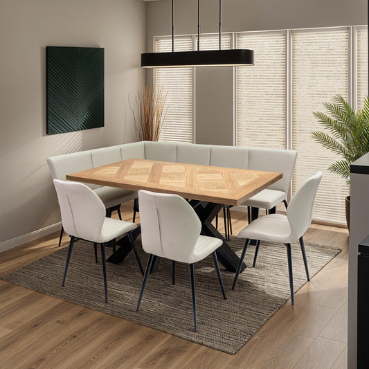 Montro 1.6 Oak Veneer Dining Table