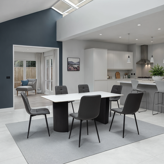 Florence Italy White Stone 1.8m Dining Table