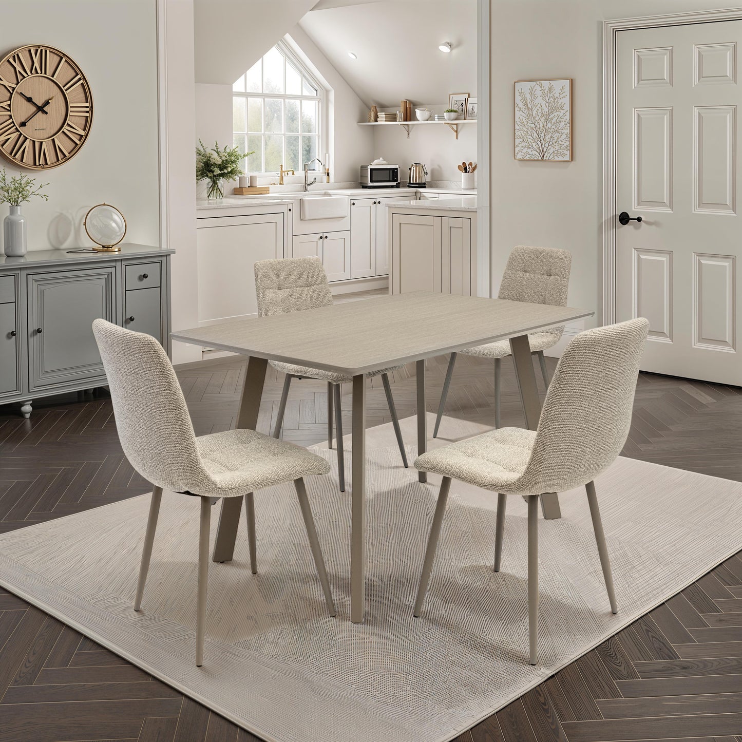 Milano 1.2m Tone Grey Dining Table