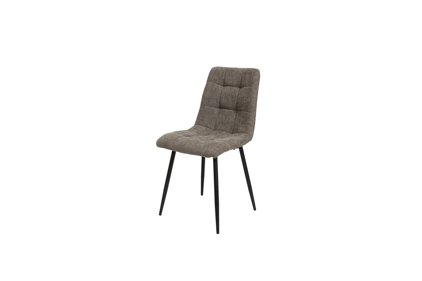 Ashford 1.4m Ash Veneer Dining Table Set + 4x Logan Mocha Fabric Dining Chairs