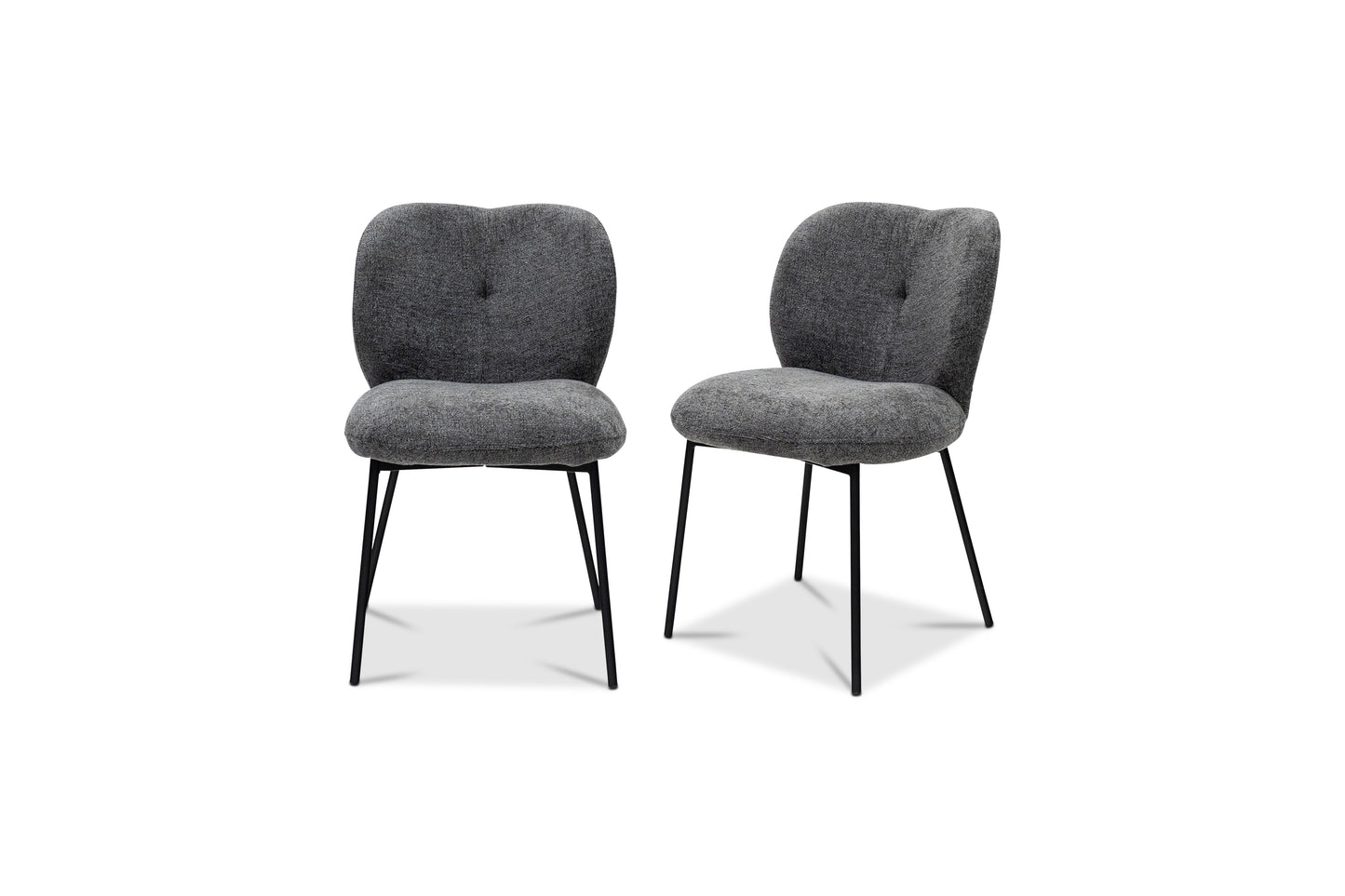Amor Grey Fabric Dining Chair